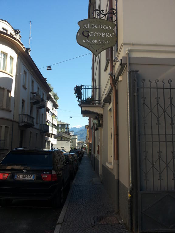 Albergo Il Gembro Sondrio Exterior foto
